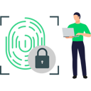 پیش‌نمایش فایل boy-working-on-fingerprint-scanner-10632716 از پک بیومتریک و اثرانگشت