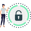 پیش‌نمایش فایل girl-is-showing-password-lock-security-10632744 از پک بیومتریک و اثرانگشت