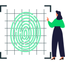 پیش‌نمایش فایل girl-pointing-to-biometric-fingerprint-10632732 از پک بیومتریک و اثرانگشت