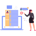 پیش‌نمایش فایل business-lady-is-explaining-employees-resume-10608538 از پک پروفایل
