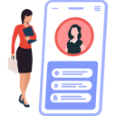 پیش‌نمایش فایل business-lady-is-selecting-new-employee-10608524 از پک پروفایل