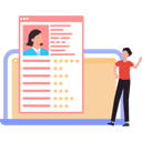 پیش‌نمایش فایل businessman-is-giving-rating-to-employee-10608551 از پک پروفایل