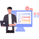 پیش‌نمایش فایل businessman-is-managing-profile-settings-10608523 از پک پروفایل