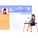 پیش‌نمایش فایل girl-is-finalizing-candidate-10608566 از پک پروفایل