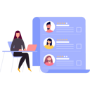 پیش‌نمایش فایل lady-is-looking-at-resumes-10608549 از پک پروفایل