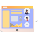 پیش‌نمایش فایل online-user-profile-selection-10608578 از پک پروفایل