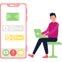 پیش‌نمایش فایل boy-is-chatting-on-laptop-through-mail-10632814 از پک اعلان