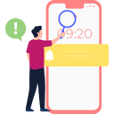 پیش‌نمایش فایل boy-is-searching-for-time-on-mobile-10632771 از پک اعلان