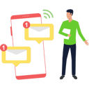 پیش‌نمایش فایل boy-looking-at-unread-notifications-10632796 از پک اعلان