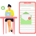 پیش‌نمایش فایل business-lady-is-looking-at-her-unread-messages-10632777 از پک اعلان