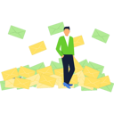 پیش‌نمایش فایل businessman-have-received-stack-of-mails-10632776 از پک اعلان