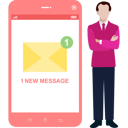 پیش‌نمایش فایل businessman-have-unread-email-10632787 از پک اعلان