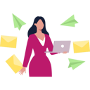 پیش‌نمایش فایل businesswoman-is-doing-digital-marketing-10632792 از پک اعلان