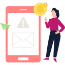 پیش‌نمایش فایل employee-is-explaining-about-notification-alert-10632763 از پک اعلان
