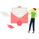 پیش‌نمایش فایل employee-receives-an-unread-message-10632759 از پک اعلان