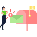 پیش‌نمایش فایل girl-is-dropping-mail-in-letterbox-10632815 از پک اعلان