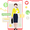 پیش‌نمایش فایل girl-is-giving-presentation-on-business-analysis-10632778 از پک اعلان