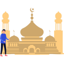 پیش‌نمایش فایل boy-is-showing-the-famous-mosque-10676887 از پک مساجد