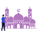 پیش‌نمایش فایل the-boy-is-pointing-to-the-mosque-10676886 از پک مساجد