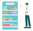 پیش‌نمایش فایل boy-showing-medicines-in-pharmacy-10632994 از پک داروخانه