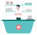 پیش‌نمایش فایل boy-standing-in-healthcare-centre-10632988 از پک داروخانه