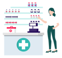پیش‌نمایش فایل female-doctor-explaining-about-medicine-in-pharmacy-10632992 از پک داروخانه