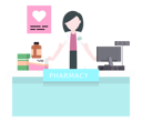 پیش‌نمایش فایل female-doctor-standing-in-pharmacy-10632999 از پک داروخانه