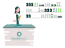 پیش‌نمایش فایل female-doctor-standing-in-pharmacy-10633004 از پک داروخانه