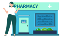 پیش‌نمایش فایل girl-showing-pharmacy-from-outside-10633017 از پک داروخانه