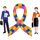پیش‌نمایش فایل a-girl-and-a-boy-are-going-to-talk-about-autism-awareness-10608188 از پک روز جهانی آگاهی از اوتیسم