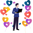 پیش‌نمایش فایل boy-is-enjoying-autism-balloons-10608187 از پک روز جهانی آگاهی از اوتیسم