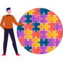 پیش‌نمایش فایل boy-is-showing-jigsaw-puzzle-10608165 از پک روز جهانی آگاهی از اوتیسم