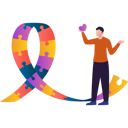 پیش‌نمایش فایل boy-is-solving-autism-disorder-ribbon-10608185 از پک روز جهانی آگاهی از اوتیسم