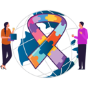 پیش‌نمایش فایل girl-and-boy-are-talking-about-autism-awareness-10608207 از پک روز جهانی آگاهی از اوتیسم