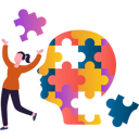 پیش‌نمایش فایل girl-is-happy-while-solving-autism-puzzles-10608181 از پک روز جهانی آگاهی از اوتیسم