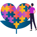 پیش‌نمایش فایل girl-is-showing-autism-awareness-10608147 از پک روز جهانی آگاهی از اوتیسم