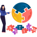پیش‌نمایش فایل girl-is-showing-autism-awareness-to-the-world-10608159 از پک روز جهانی آگاهی از اوتیسم