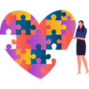 پیش‌نمایش فایل girl-is-showing-autism-puzzle-heart-10608149 از پک روز جهانی آگاهی از اوتیسم