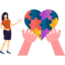 پیش‌نمایش فایل girl-is-showing-heart-autism-awareness-10608144 از پک روز جهانی آگاهی از اوتیسم