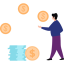 پیش‌نمایش فایل businessman-is-doing-money-management-10595880 از پک اقتصاد