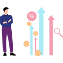 پیش‌نمایش فایل businessman-is-looking-at-business-growth-graph-10595947 از پک اقتصاد