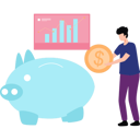 پیش‌نمایش فایل businessman-is-saving-his-income-10595917 از پک اقتصاد