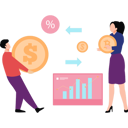 پیش‌نمایش فایل girl-and-boy-are-transferring-money-10595940 از پک اقتصاد