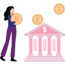 پیش‌نمایش فایل girl-is-depositing-money-in-bank-10595888 از پک اقتصاد