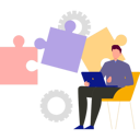 پیش‌نمایش فایل businessman-is-trying-to-find-business-solutions-10633234 از پک مهارت نرم