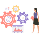 پیش‌نمایش فایل employee-is-working-on-cogwheels-10633206 از پک مهارت نرم