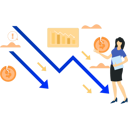 پیش‌نمایش فایل business-lady-faces-money-down-10676772 از پک بحران