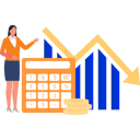 پیش‌نمایش فایل employee-calculates-her-financial-loss-10676776 از پک بحران