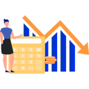 پیش‌نمایش فایل employee-calculates-her-losses-10676791 از پک بحران