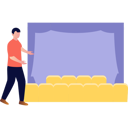 پیش‌نمایش فایل boy-is-guiding-audience-in-watching-movie-10676857 از پک فیلم‌سازی